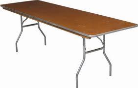 Rectangular Tables Equipment Rentals Chattanooga